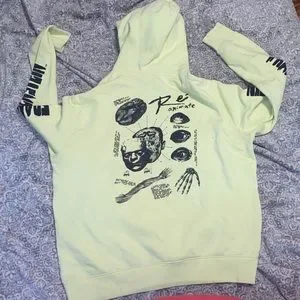 Men s Frankenstein Universal Monsters Sweatshirt Hoodie Lime H M